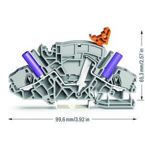 2-draads scheidings-+meetklem . 8821/045-000 VVE=20