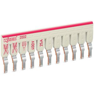 Combinatiebrug 11-voudig geisoleerd lichtgrijs VVE=25