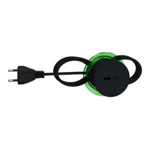 Desk Unit XS USB type A + USB type C Antraciet Unica system+