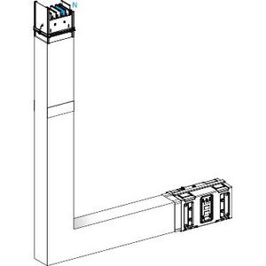 Elleboog Omhoog A,B M to M Brandscherm 1000A Canalis