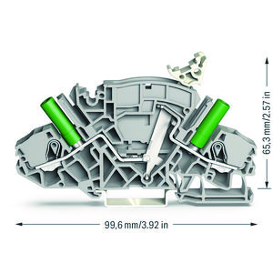 2-draads scheidings-+meetklem trafo.sch. 8811/044-000 VVE=20