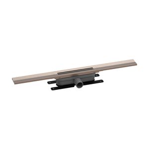 Douchegoot R-LINE CLEAN COLOR 900x60mm Brushed Red Gold incl. Dryphon sifon