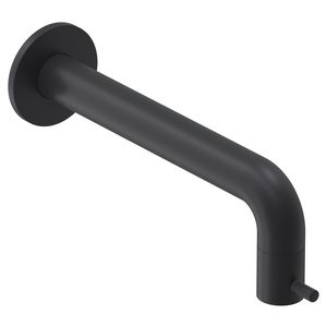 Fonteinkraan BOND wand 1/2"aansluiting inkortb. mat zwart