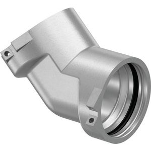 Kniekoppeling 45° SERIE-RS maat RS2 incl. vergrendelelementen excl. adapters