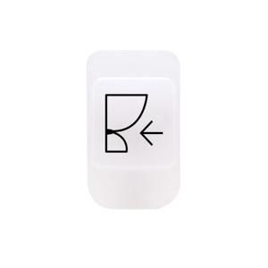 LENS MET VERLICHT SYMBOOL-GORDIJN OPEN VVE=24