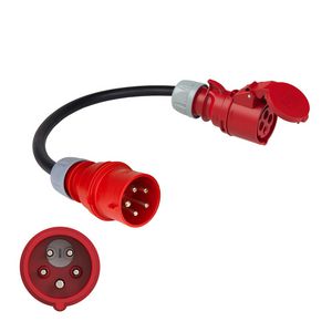 Verloopkabel 1mtr. H07RN-F 4G6 32/5/400FW-32/4/400