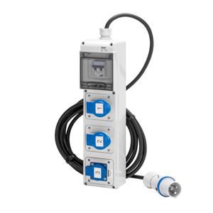 Q-DIN 5 DBO-MOBIEL-DRAAGBAAR-BEDRAAD-MET KABEL EN STEK