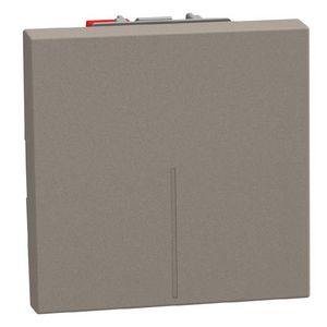 Doos a 40st. Light Now drukknop NO 10A - 2 modules - stone 4