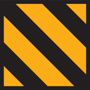 STICKER 120x120 NIET MET WATER BLUSSEN. GEEL/ZWART (809-353154)