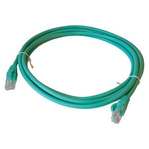 Patchkabel / netwerkkabel CAT5e UTP PVC molded groen 3.0meter