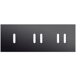 Afdekplaat 3-voud horiz. 71mm centerafst. 224-56703