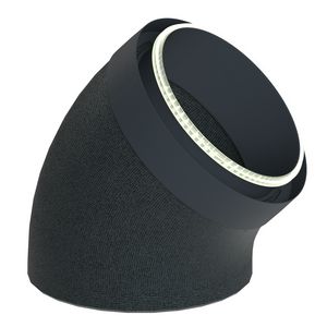 Bocht geisoleerd 45° DucoFlex Star met koppelstuk Ø180mm