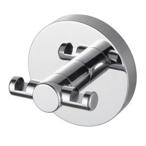 Dubbele haak chroom AQX PRO2000