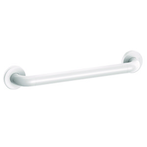 Wandbeugel Ø32mm 500mm staal nylon wit