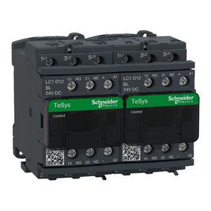 Omkeercont. 12A 3M/HCM+V Electrisch vergr. -Stuurspanni D