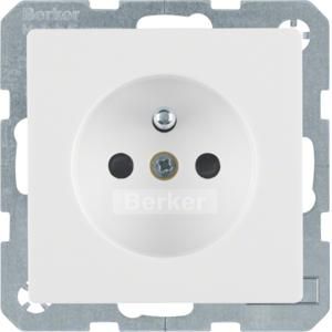 Wandcontactdoos penaarde schroef berker Q.1/Q.3/Q.7