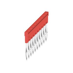 Dwarsverbinder (terminal) Plugged rood 24 A p: 10 P VVE=20