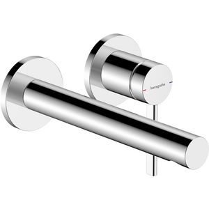 Eegreeps inbouw wastafelmengkraan 19,4cm Zesis S chroom