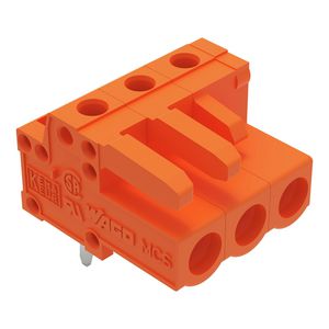 THT FE steker HA raster 5,08mm oranje 232-263 VVE=100
