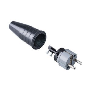 Volrubber contactstop 16A 250V bus/randaarde blok VVE=10