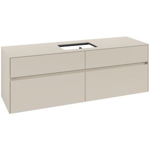 Wastafelonderkast Collaro 1600x548x500mm Cashmere Grey C12000VN