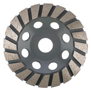 Premium slijpkop Turbo 125mm asgat 22.23mm