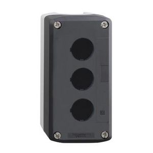 Lege drukknopkast 3 gaten Bedrukt Custom Harmony XAL-D