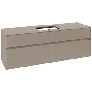 Wastafelonderkast Collaro 1600x548x500mm Taupe C12000VM