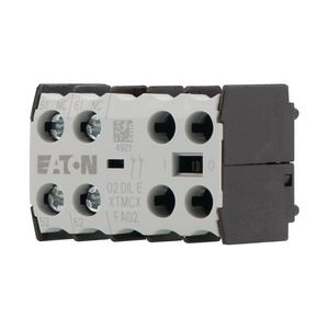 Hulpcontacten 2V opbouw schroefaansluiting 02DILE VVE=5