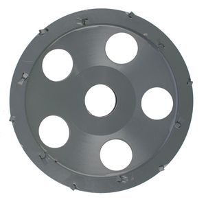 Premium slijpkop 125mm asgat 22.23mm met PCD segment