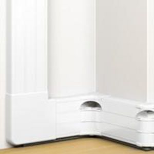 Lengte a 2m. Wandgoot 50x180 3 compartimenten snap-on DLP