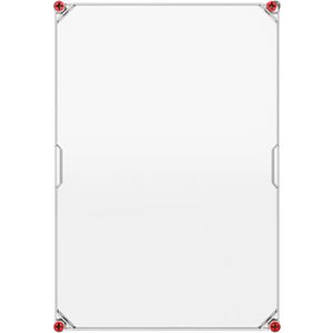 Installatiekast VMS 64 deksel transparant sluiting rood