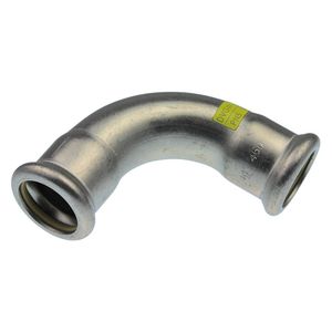 Bochtkoppeling 90° Xpress RVS gas 54x54mm R2708G