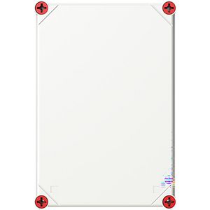 Installatiekast VMS 32 deksel grijs sluiting rood VVE=4