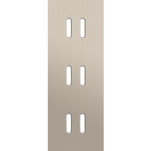 Drievoudige afdekpl. verticaal 71mm centerafstand drie tweev