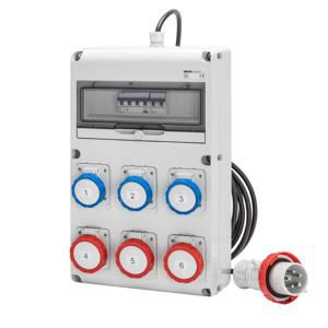 Q-DIN 14 ACS-MOBIEL-DRAAGBAAR-MET KABEL EN STEKKER-3x2