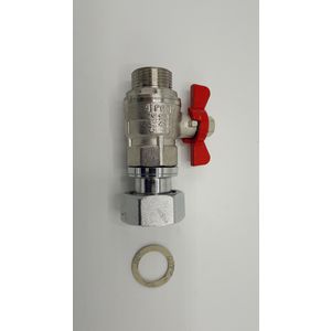 Kogelkraan 3/4"x1