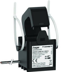 Deelbare trafo SC2 500/5A 2,2VA kl.1