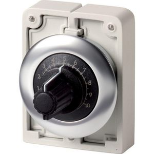Potentiometer 30mm RVS vlak 22K M30I-FR22K