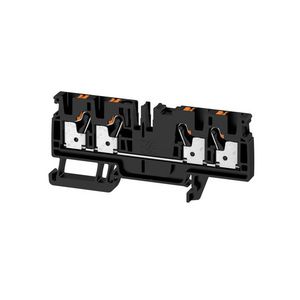 Doorvoerklem PUSH IN zwart 4mm² 32A 800V 2051660000 VVE=50