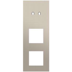 Afdekplaat 3-voud vertic. 71mm centerafst 166-57956