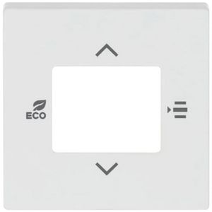 KNX Centraalplaat voor thermostaat f-matwit (6109/03-884)