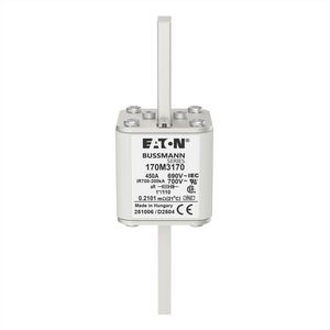 Zekering h. snelheid 450A AC 690V 200kA compact 1 45x VVE=6