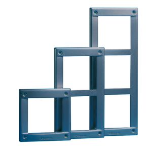 Vandalcom frame - 1 module kleur donkergrijs