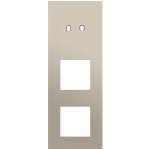 Afdekplaat 3-voud vertic. 71mm centerafst 166-57956