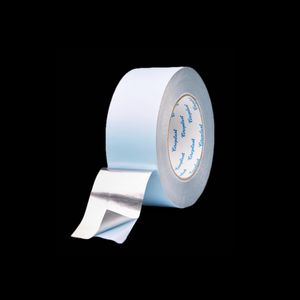 Aluminiumtape 50mm breed L=100m. VVE=24