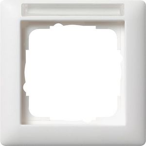 Afdekraam 1-voudig TK Gira Standard 55 zuiver wit m