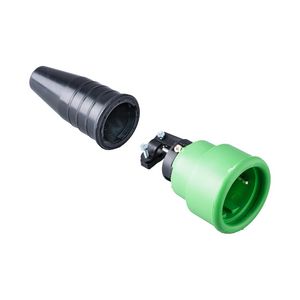 Volrubber koppelcontactstop 16A 250V randaarde blok VVE=10