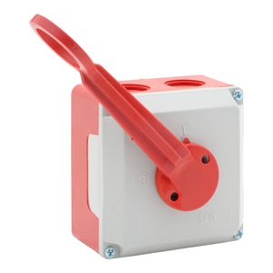 Brandweerschakelaar 32A 4-polig opbouw