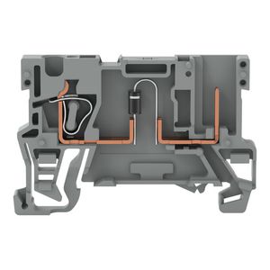 1-draads/1-pins modulebasisklem diode 1N4007 Anode l VVE=100